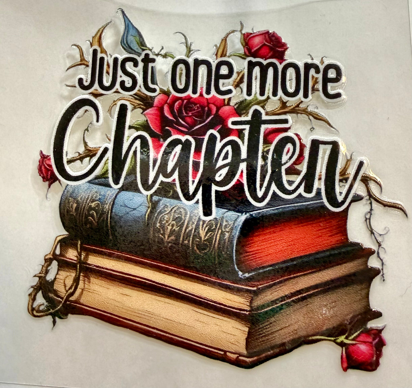 Just one more chapter decal -