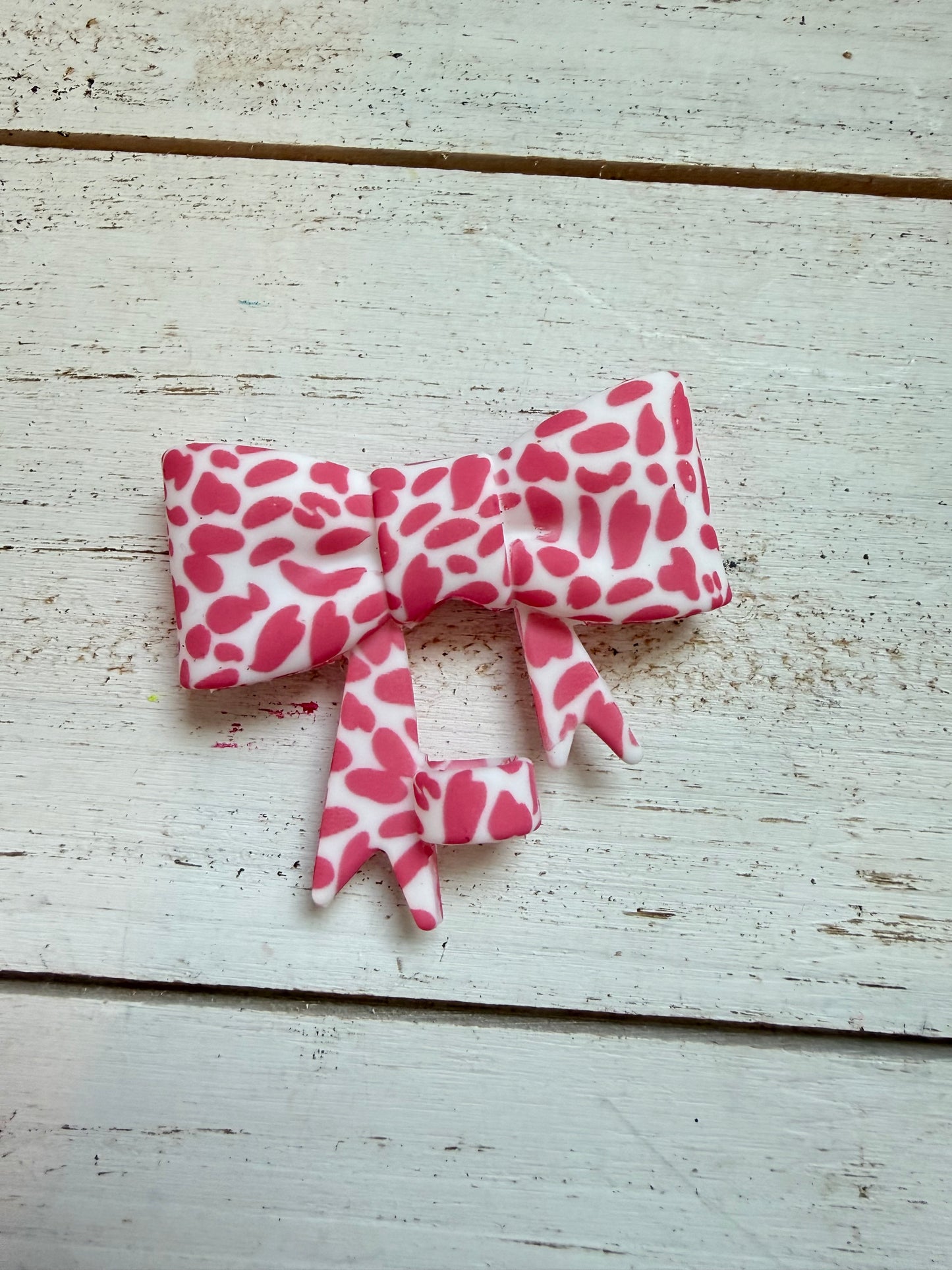 Silicone bow straw accessories