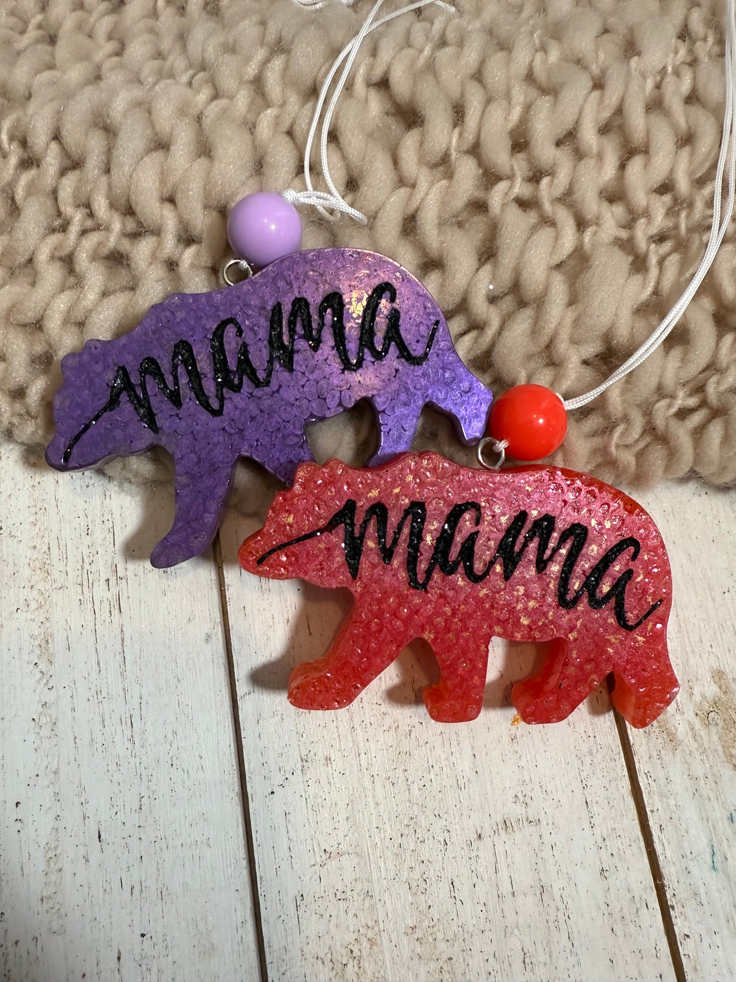 Custom freshie - mama bear