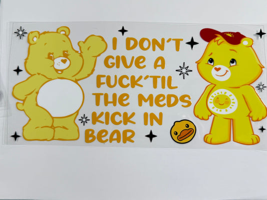 I don’t give a bear wrap