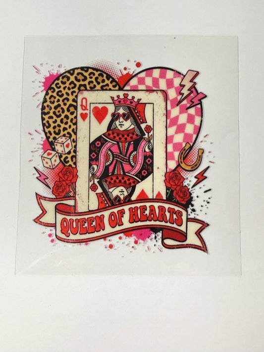 Queen of hearts decal 5.5