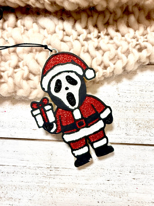 Ghost Santa freshie