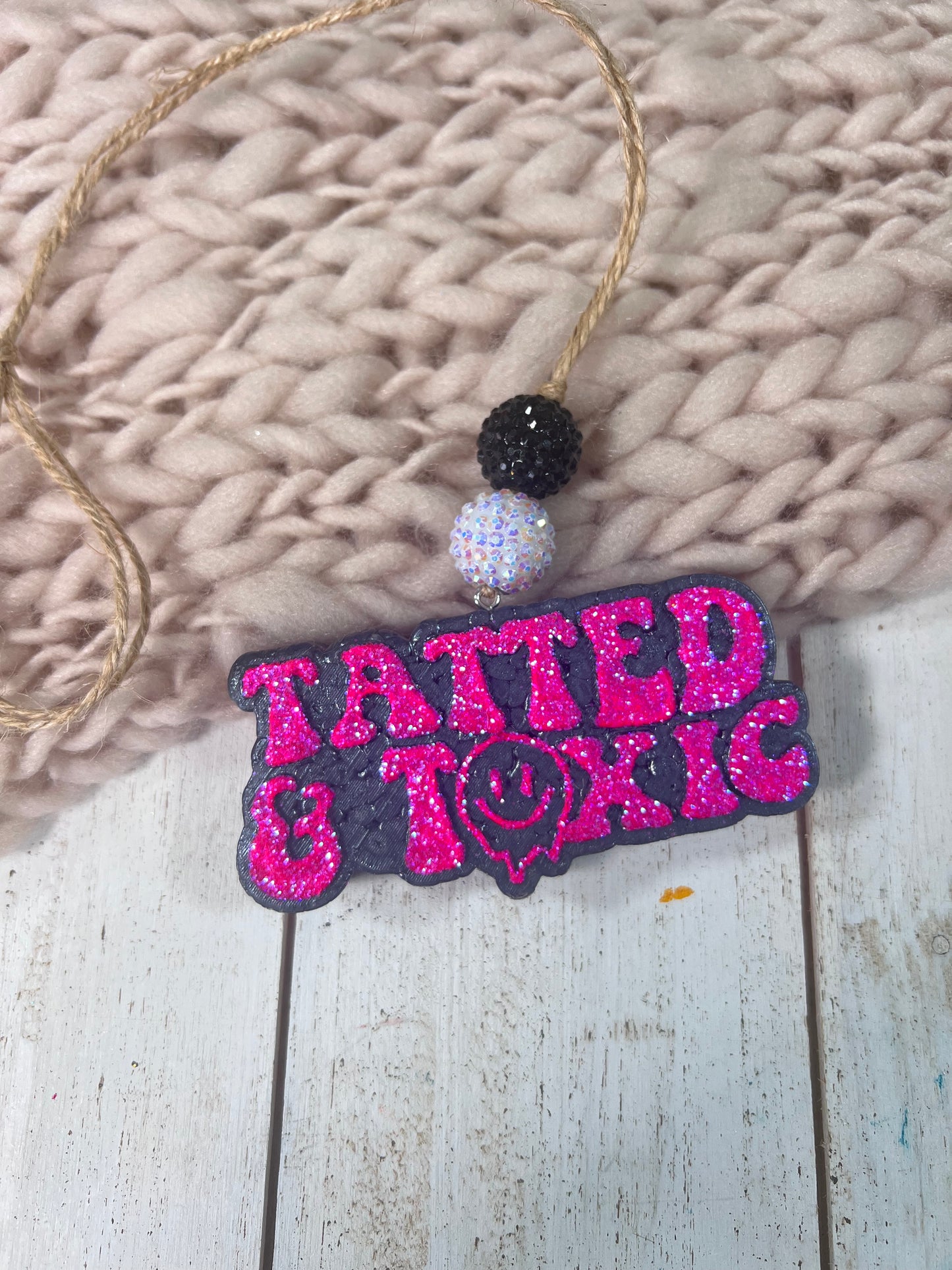 Tatted and toxic custom freshie