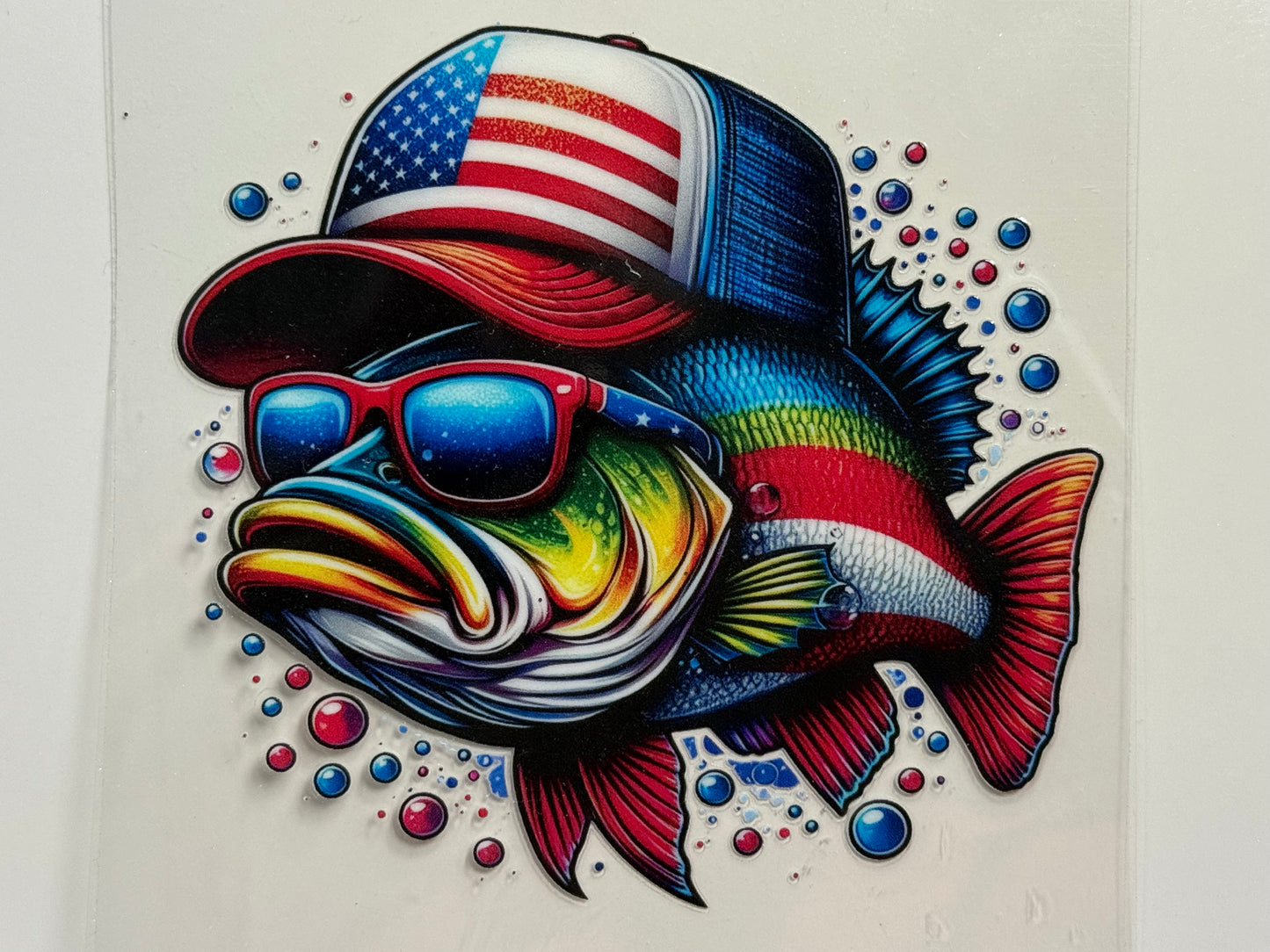 Fish decal 3.5