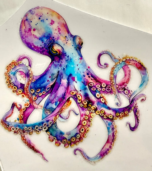Octopus Decal - 3.5