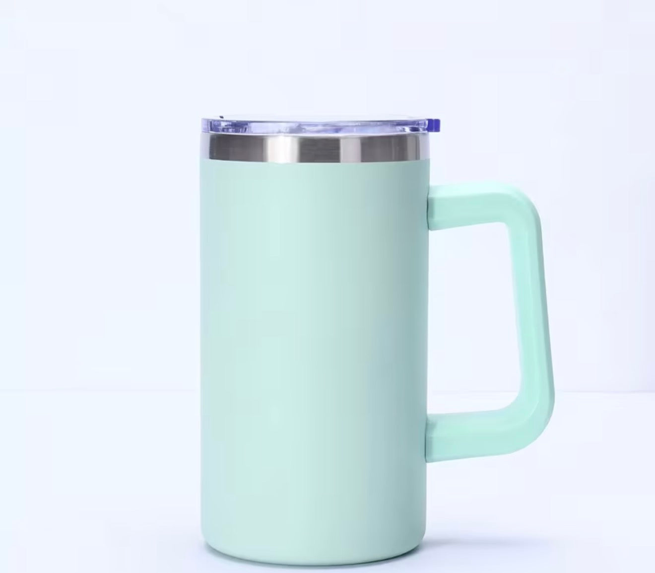 20oz Insulated Handled mug (not Snowglobe)