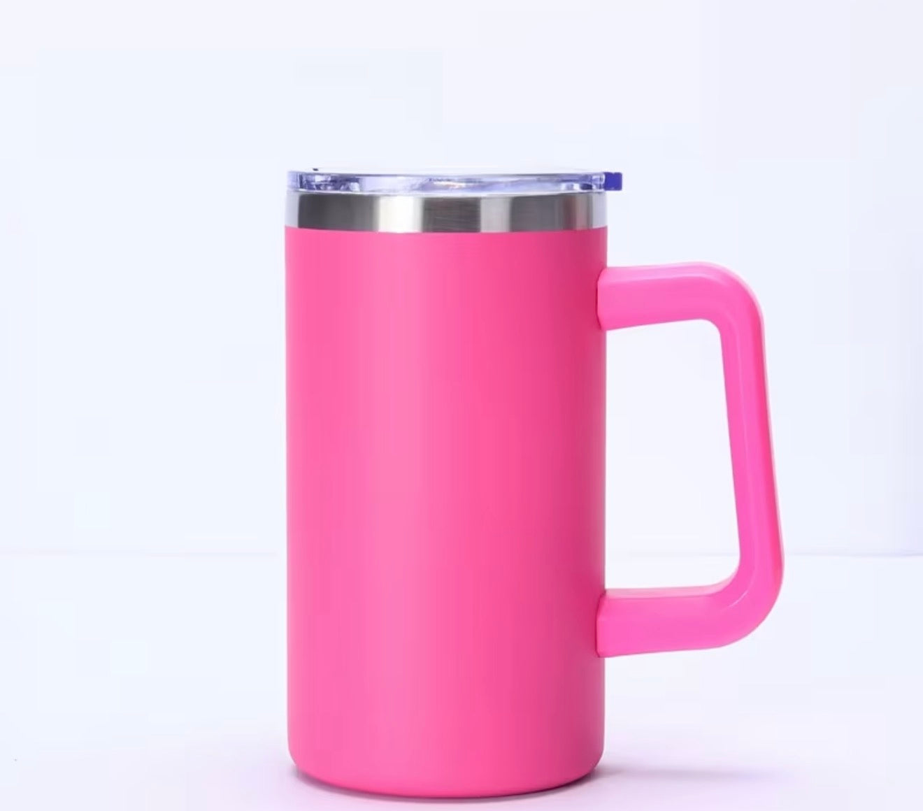 20oz Insulated Handled mug (not Snowglobe)