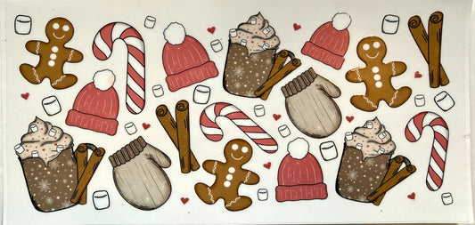 Gingerbread wrap