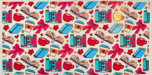 Books and coffee wrap