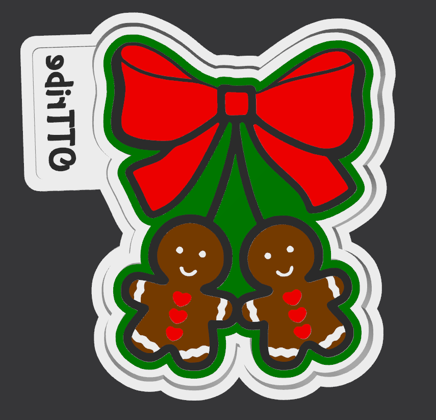 Gingerbread Bow