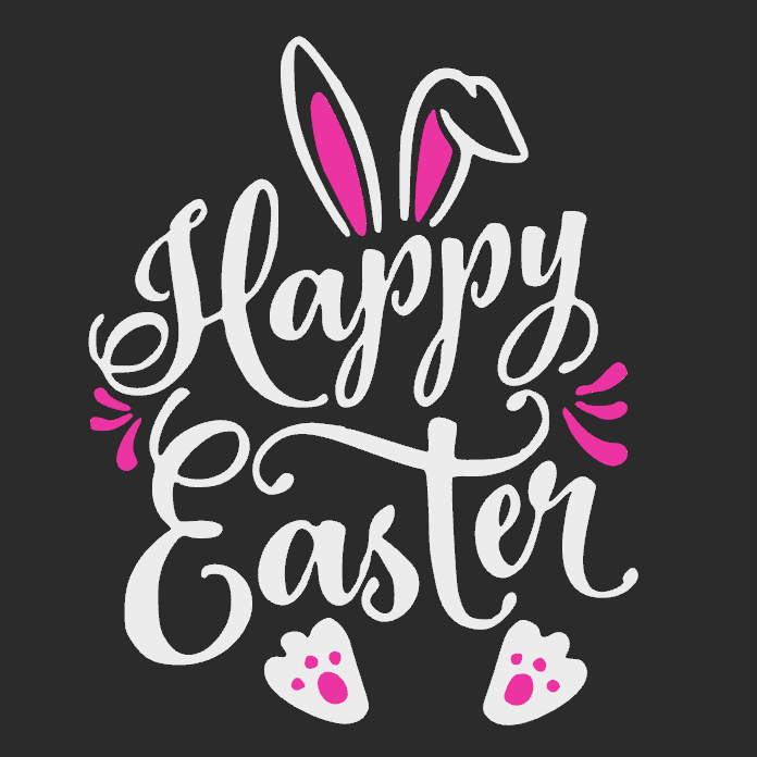 Happy Easter Plate