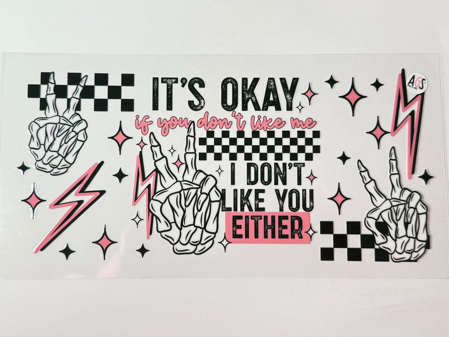 I don’t like you either wrap