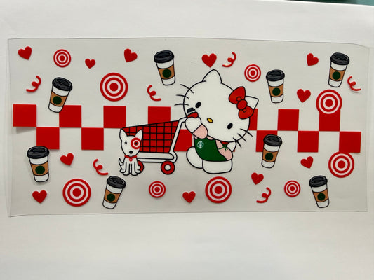 Shopping cat wrap