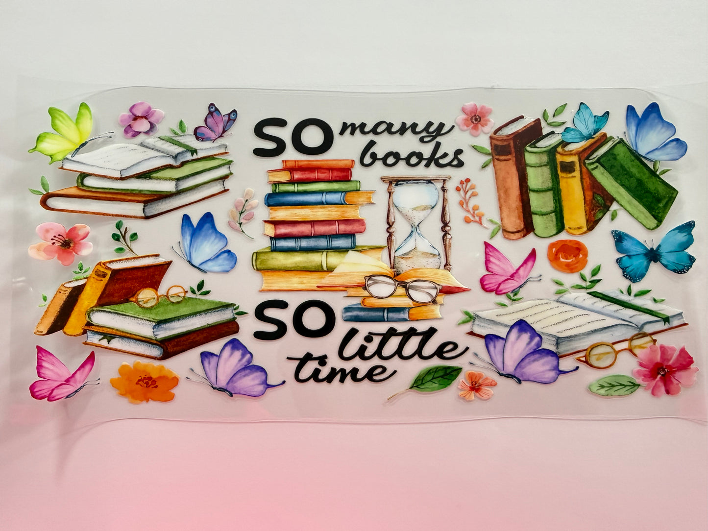 So many books wrap