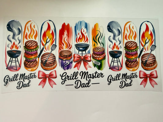 Grill master dad wrap