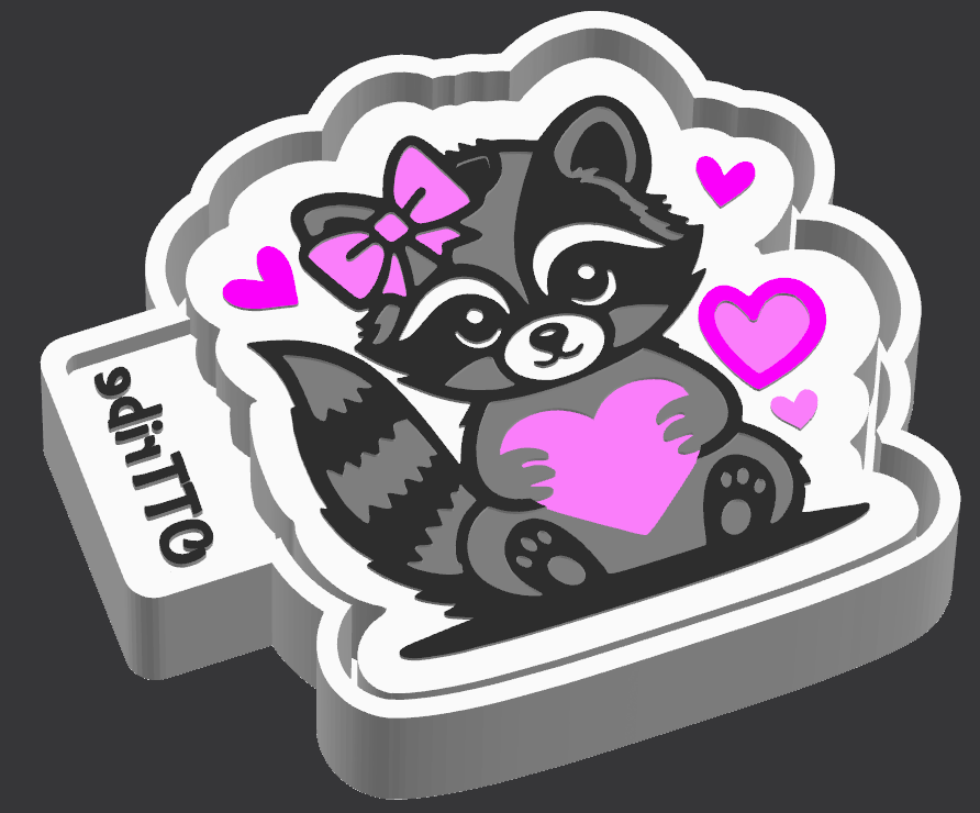 Valentine Raccoon
